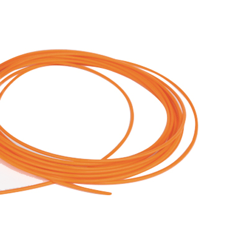 Фторопластовая трубка (PTFE) 4х2мм оранжевая