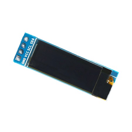 OLED дисплей I2C 0,91" 128x32px (белая подсветка)