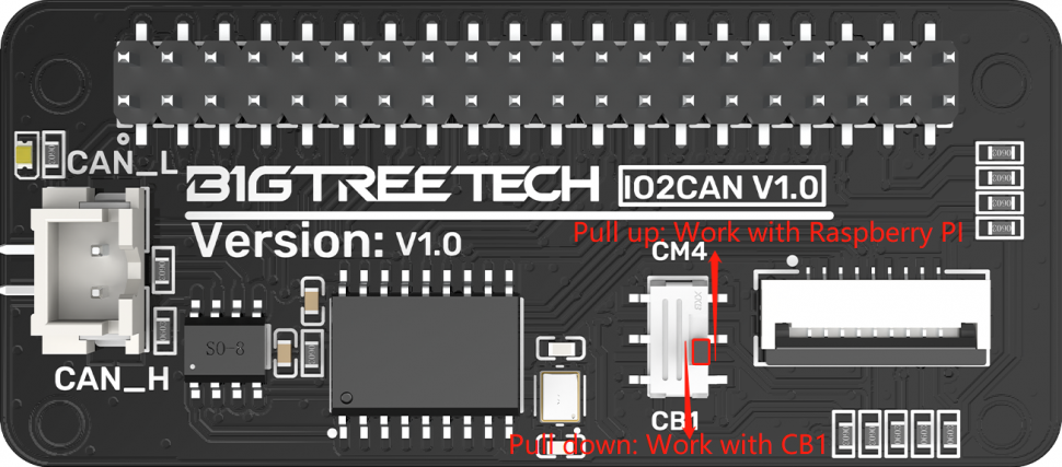 Модуль Bigtreetech IO2CAN V1.0
