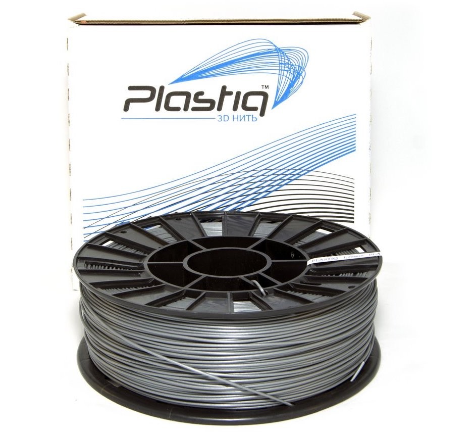Пластик PLA 900г (серый)
