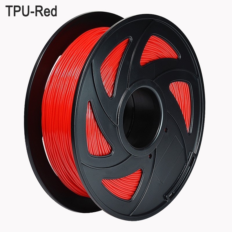 Пластик TPU 800г (красный)