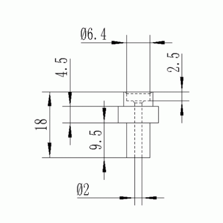 PTFE муфта для экструдера Ultimaker 2