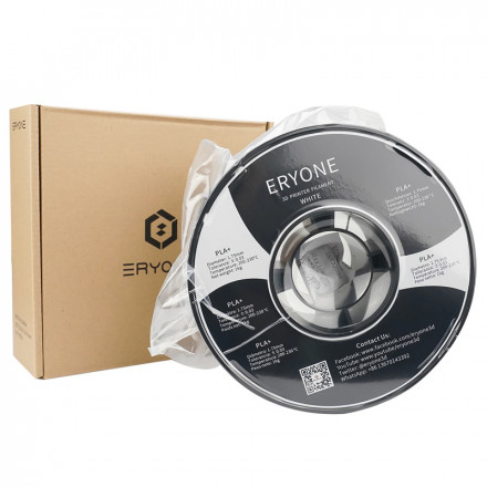 Пластик PLA+ 1кг белый Eryone