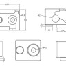 Силиконовая теплоизоляция для блока E3D V6 (синяя)