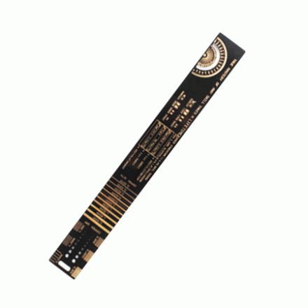 Линейка радиолюбителя 25см (PCB ruler)