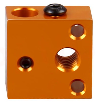 Нагревательный блок CR10 (оранжевый)