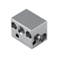 Нагревательный блок для Elegoo Neptune 4 медный Нагревательный блок для Elegoo Neptune 4 медный