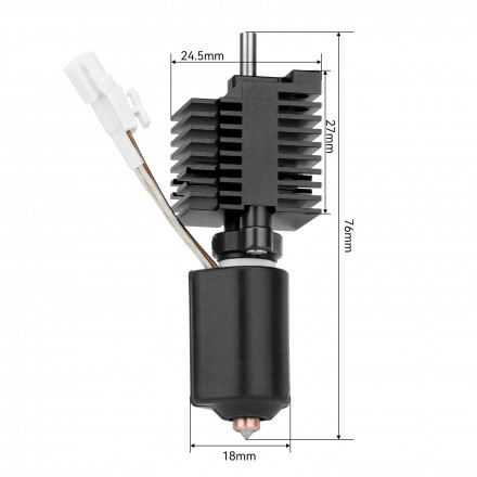 Хотэнд для Creality K2 Plus