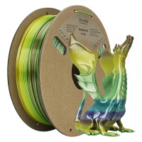 Пластик PLA 1кг радужный шелковый лесной Eryone