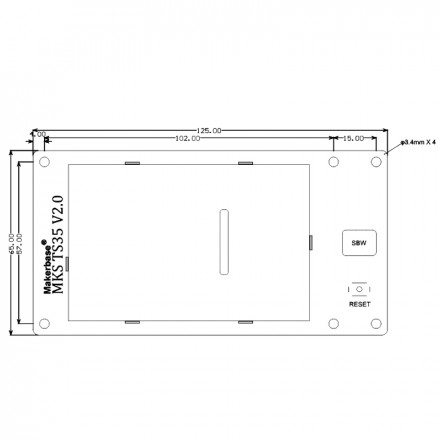 Дисплей MKS TS35 V2.0