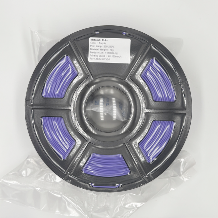 Пластик PLA 1кг фиолетовый Jamg He