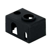 Силиконовая теплоизоляция E3D V6 под термокапсулу (черная) Силиконовая теплоизоляция E3D V6 под термокапсулу (черная)