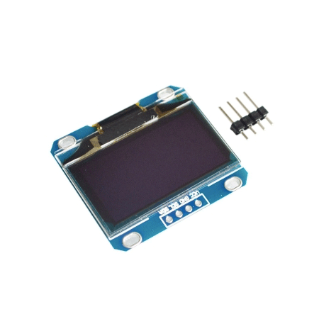 OLED дисплей I2C 1,3" 128x64px (белая подсветка)