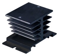 Радиатор для твердотельного реле SSR (черный) Радиатор для твердотельного реле SSR (черный)