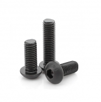Винт М3х12 с полукруглой шляпкой (5шт) черные