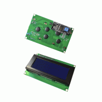 Дисплей LCD 2004A с IIC/I2C синий Дисплей LCD 2004A с IIC/I2C синий