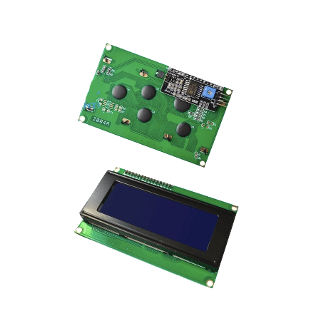 Дисплей LCD 2004A с IIC/I2C синий