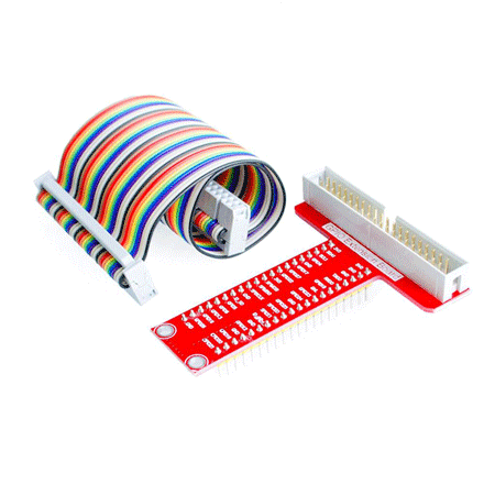 Т переходник GPIO 40pin с шлейфом для Raspberry PI