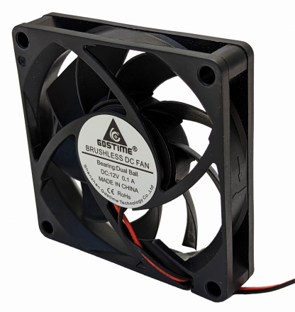Вентилятор GDStime 70x70x15мм 12V 0.1A на подшипниках