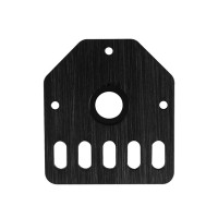 Пластина для крепления ШД NEMA 17 и трапецеидального винта (алюм) Пластина для крепления ШД NEMA 17 и трапецеидального винта (алюм)