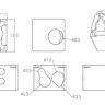 Силиконовая теплоизоляция для блока BP6, E3D V5