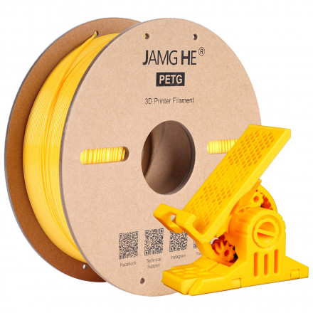Пластик PETG 1кг желтый Jamg He