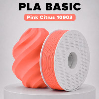 Пластик PLA basic 1кг розовый цитрус BambuLab (10903) Пластик PLA basic 1кг розовый цитрус BambuLab (10903)