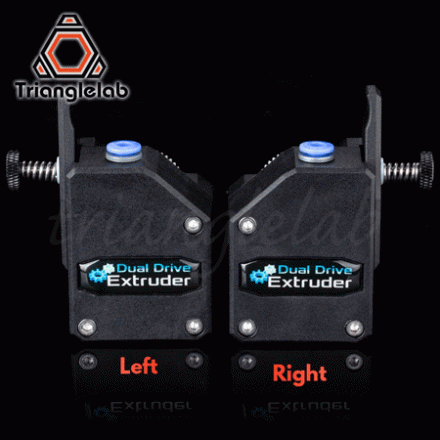Экструдер Dual Drive BMG левый (Trianglelab)