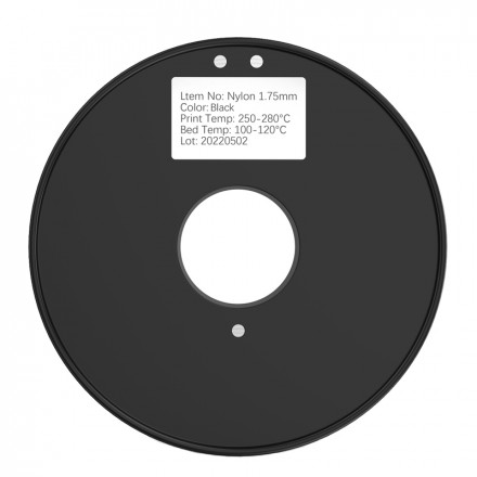 Пластик Nylon PA6 1кг черный Eryone