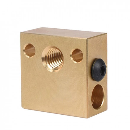 Нагревательный блок для CR10 латунный (HS)