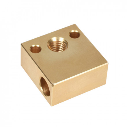 Нагревательный блок для CR10 латунный (HS)