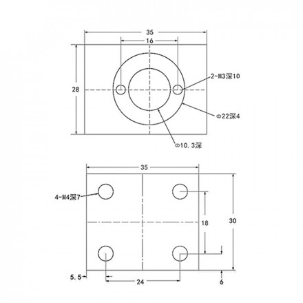 Модуль крепления гайки T8