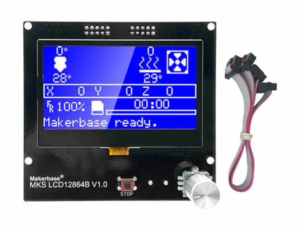 Дисплей MKS LCD12864B (для плат 32-бит)