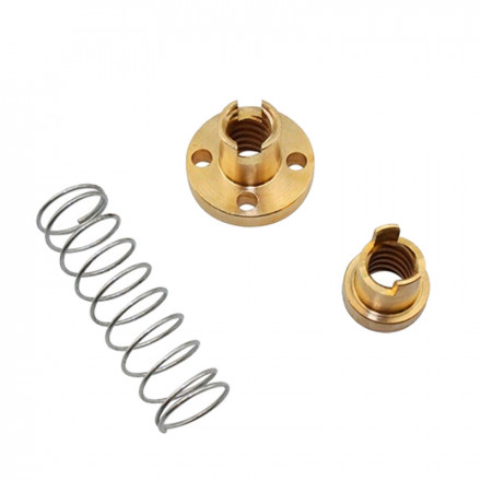 Безлюфтовая гайка TR8 (латунная)