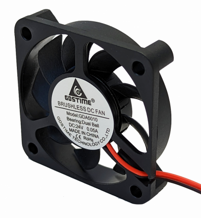 Вентилятор GDStime 50x50x10мм 24V 0.05A на подшипниках
