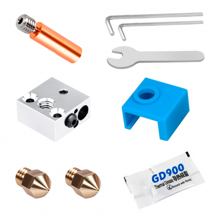 Хотэнд MK8 Bi-Metal (без радиатора)