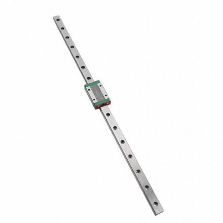 Рельс KGT MGN12 300мм (нерж сталь) с кареткой MGN12H, преднатяг Z0