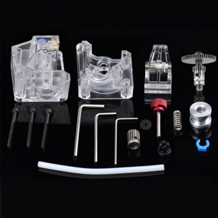 Экструдер Dual Drive левый с металл шестерней