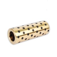 Бронзовая втулка 8х15х45мм с графитовыми вставками (LM8LUU)