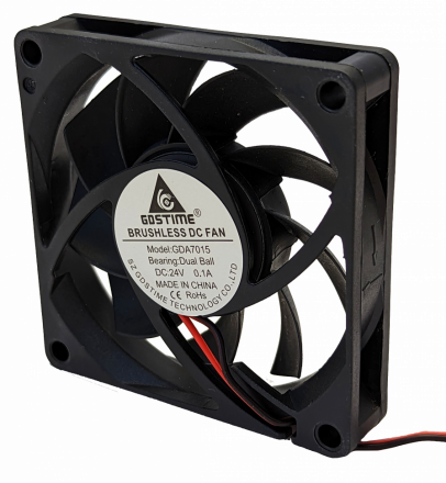 Вентилятор GDStime 70x70x15мм 24V 0.1A на подшипниках