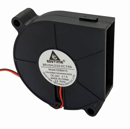 Вентилятор турбинный GDStime 60x60x15мм 24V 0.1A