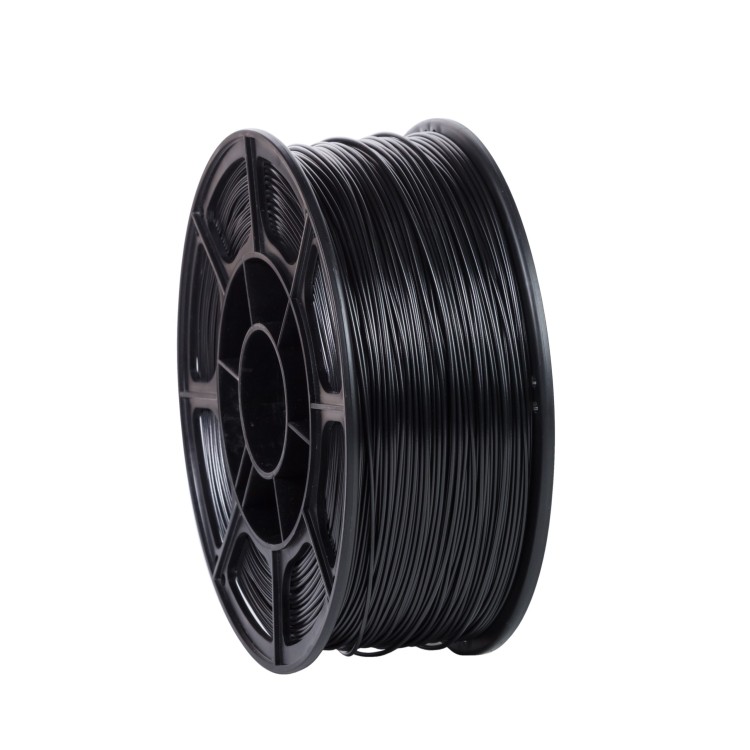 PLA пластик НИТ черного цвета 1кг - магазин УльтраРобокс