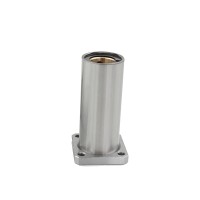 Втулка бронзово-графитовая (LMK12LUU) с фланцем в алюм корпусе