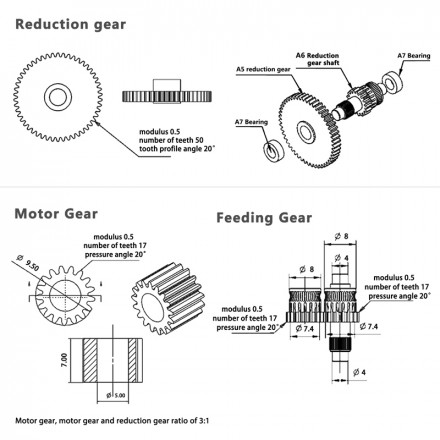 Экструдер BMG Phoenix B1 Volcano (черный)