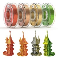 Набор №2 PLA 4шт по 250г шелковый двухцветный Eryone