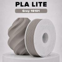 Пластик PLA lite 1кг серый BambuLab (16101)