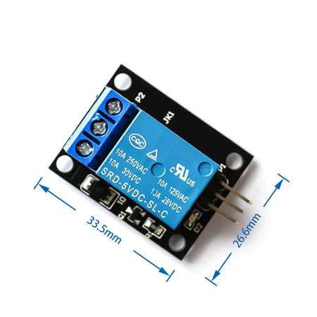 Релейный модуль 5V/10A, 1 канал