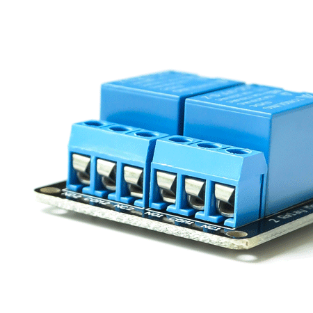 Релейный модуль 5V/10A, 2 канала