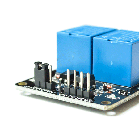 Релейный модуль 5V/10A, 2 канала