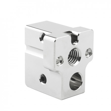 Нагревательный блок для хотэнда Red Lizard Volcano (алюминиевый)